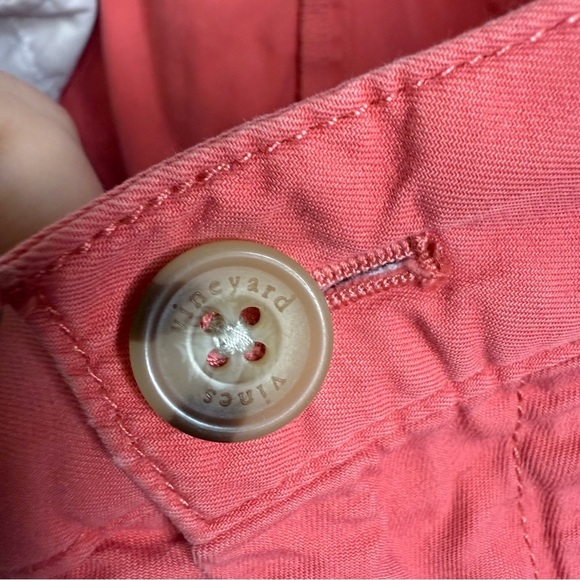 Vineyard Vines Club Khaki Chino Short Men’s Size 38 Salmon Pink GUC - Picture 5 of 6